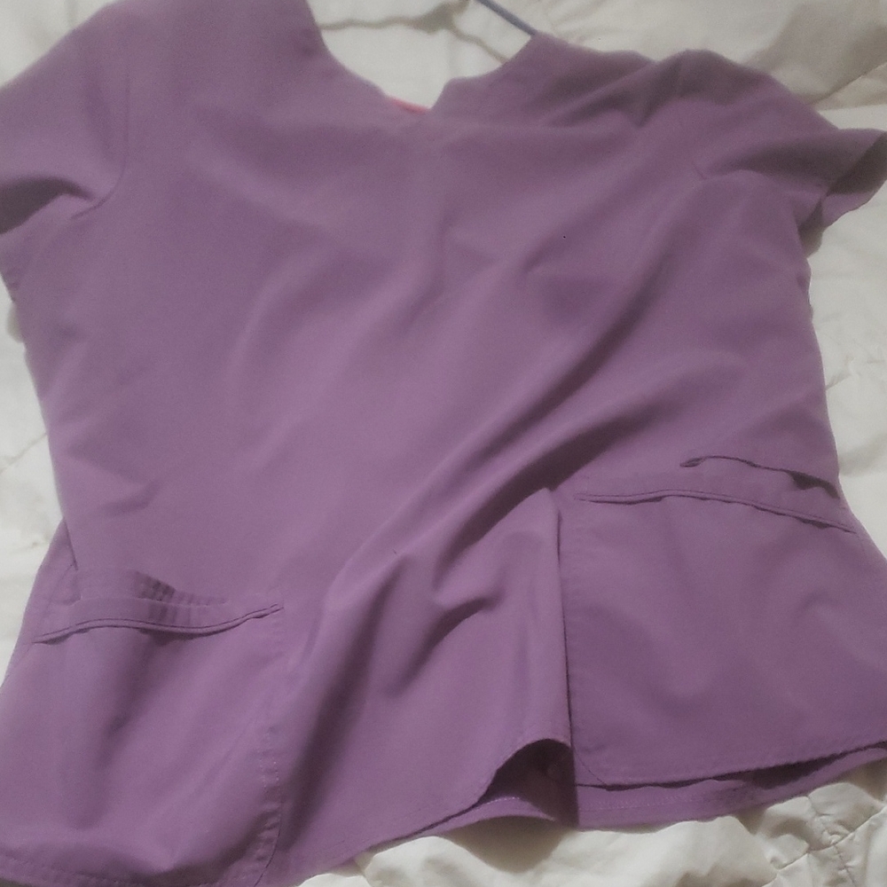 Scrubstar Purple Short Sleeve Tee
